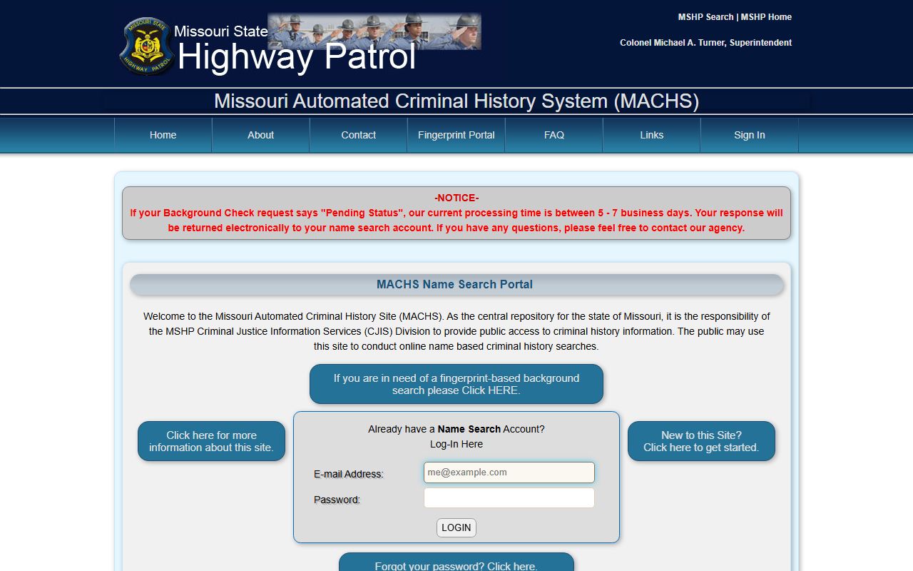 Moniteau County criminal court records MACHS name search