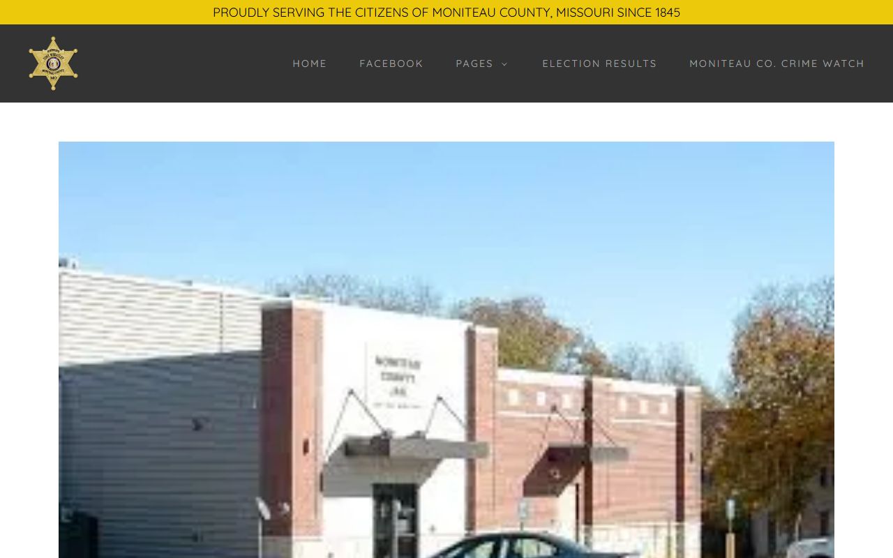Moniteau County Court records jail page
