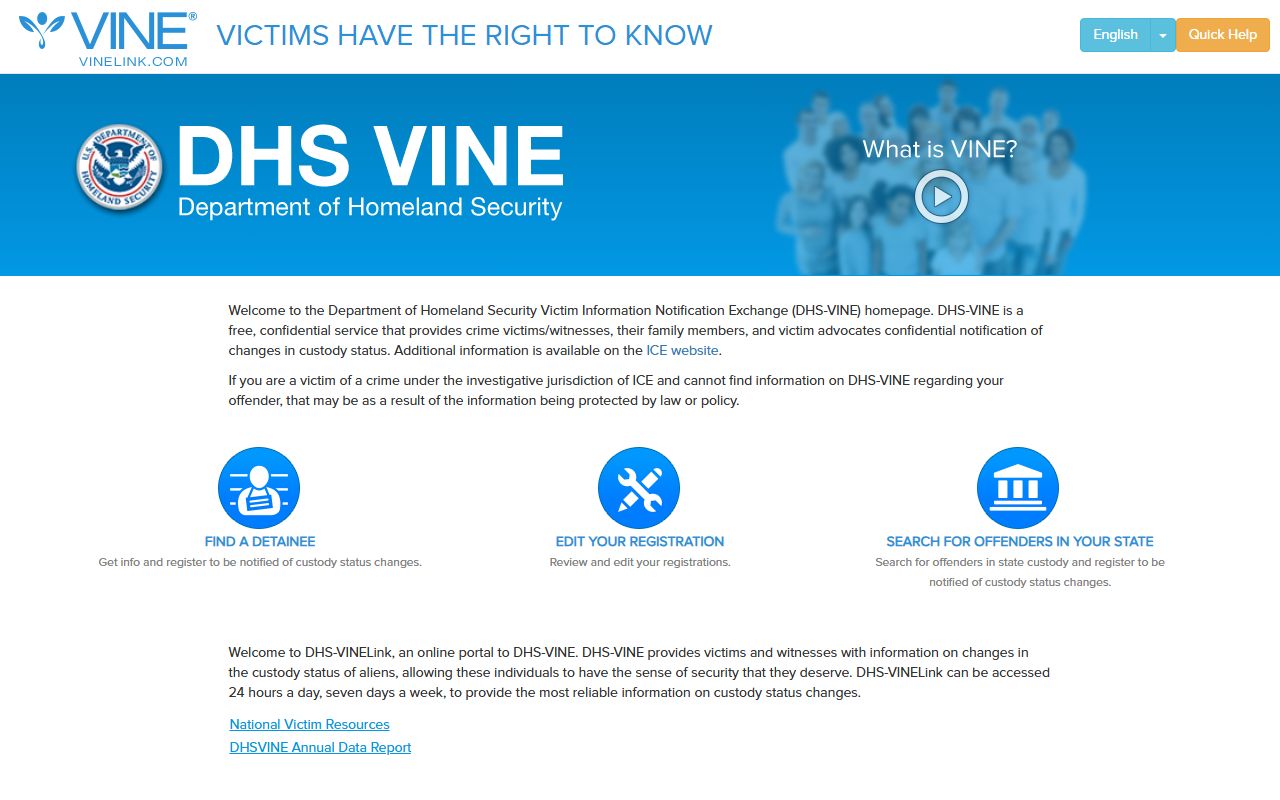 Moniteau County inmate records and VINELink custody status notification portal