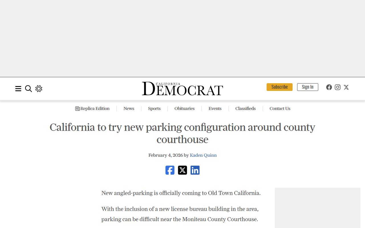 Moniteau County warrant records courthouse area parking context in California Missouri